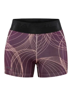 Women's Core Essence Training Hot Pants - BURGUNDY-BLEIKUR