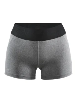 Women's Core Essence Training Hot Pants - Dk Grey Melange