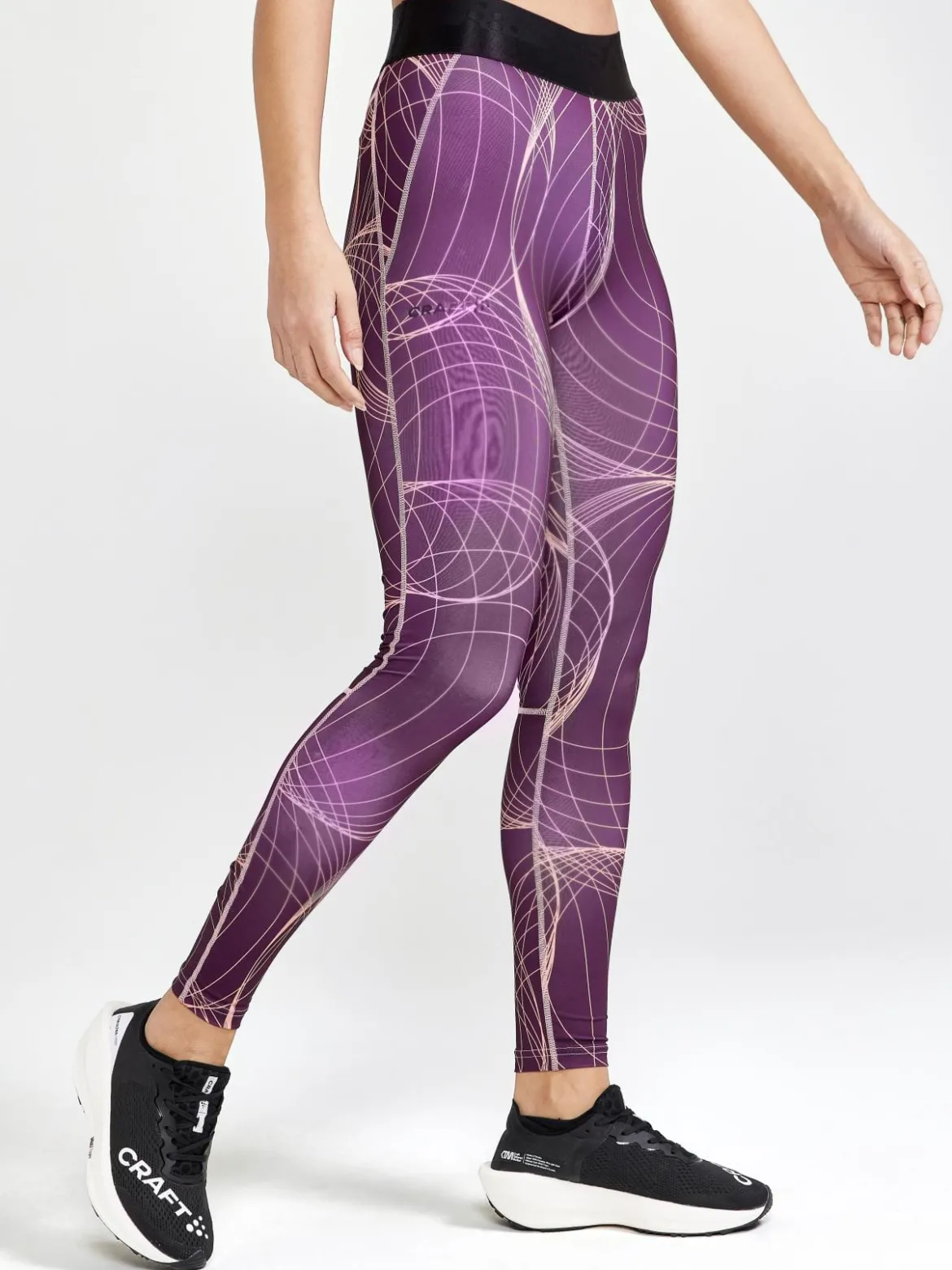 Women's Core Essence Training Tights - BURGUNDY-BLEIKUR