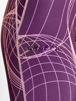 Women's Core Essence Training Tights - BURGUNDY-BLEIKUR