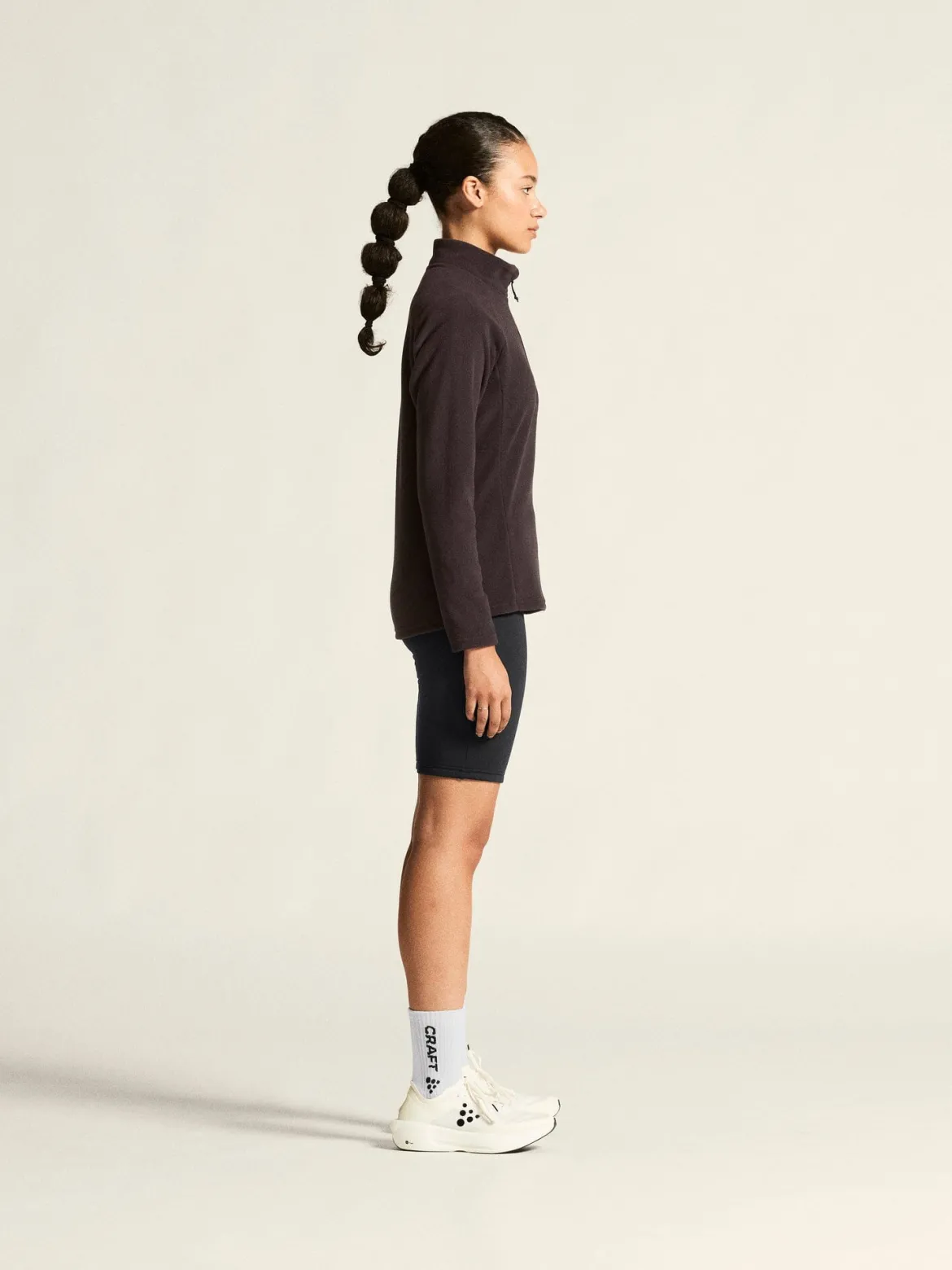 Women's Core Explore Fleece Midlayer - DK PLUM