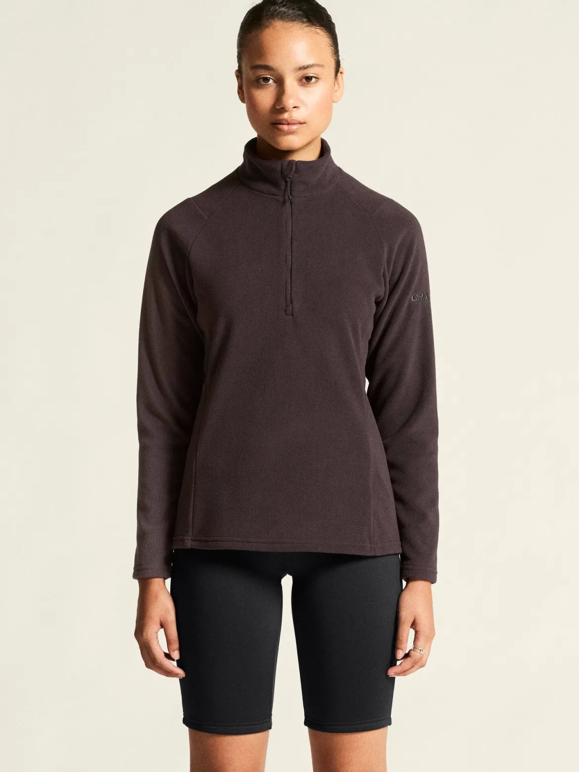 Women's Core Explore Fleece Midlayer - DK PLUM