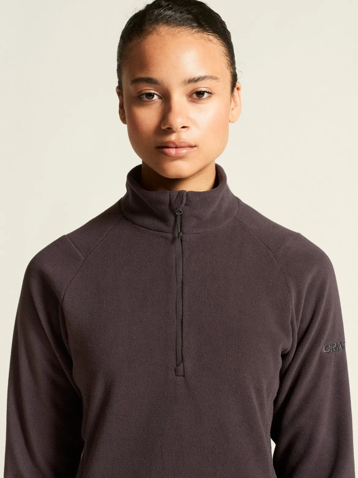 Women's Core Explore Fleece Midlayer - DK PLUM