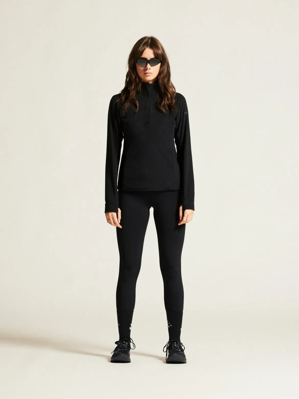 Women's Core Explore Fleece Midlayer - Black