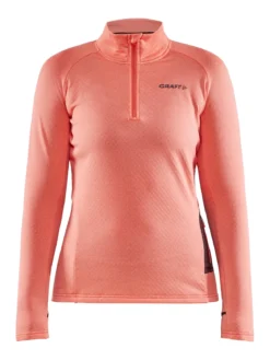 Women's Core Trim Thermal Midlayer - GREY MELANGE