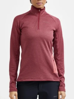 Women's Core Trim Thermal Midlayer - GREY MELANGE
