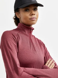 Women's Core Trim Thermal Midlayer - GREY MELANGE