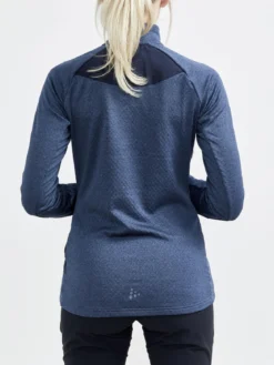 Women's Core Trim Thermal Midlayer - GREY MELANGE