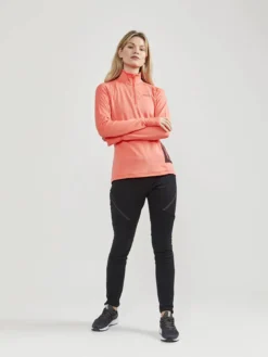 Women's Core Trim Thermal Midlayer - GREY MELANGE