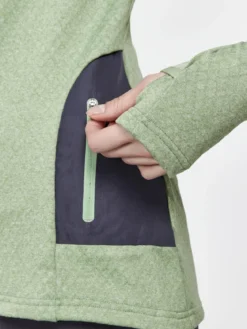 Women's Core Trim Thermal Midlayer - JADE-MELANGE