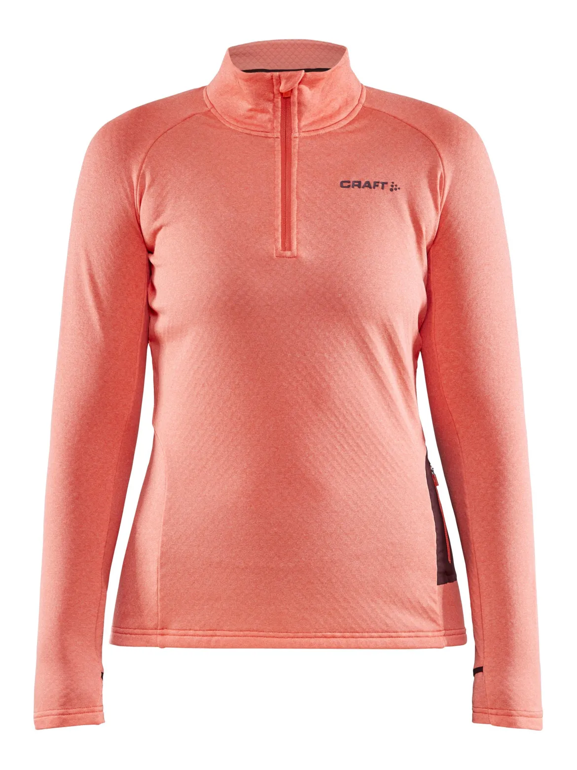 Women's Core Trim Thermal Midlayer - TRACE MELANGE