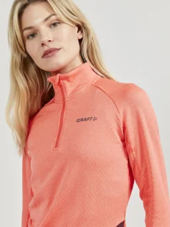 Women's Core Trim Thermal Midlayer - TRACE MELANGE
