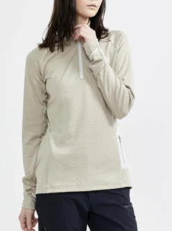 Women's Core Trim Thermal Midlayer - CROCK-MELANGE