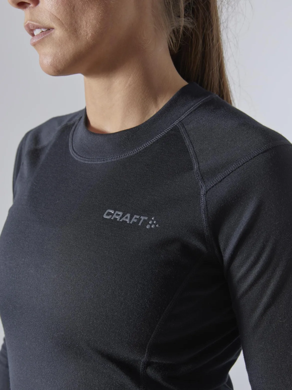 Women's Core Warm Baselayer Set - Black