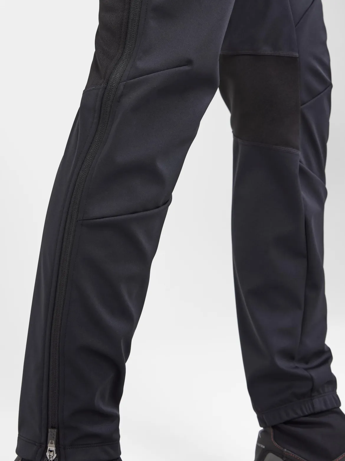 Women's Core XC Training Full-Zip Pants - Black
