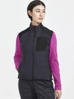 Women's Core XC Training Insulate Vest - Black