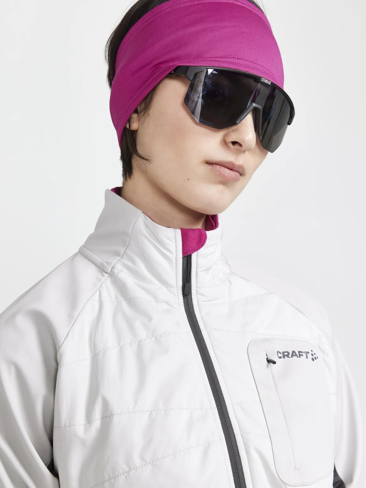 Women's Core XC Training Insulate Jacket - ASH-GRANITE