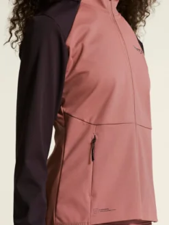 Women's Core XC Training Jacket - Rose Brown/DK Plum