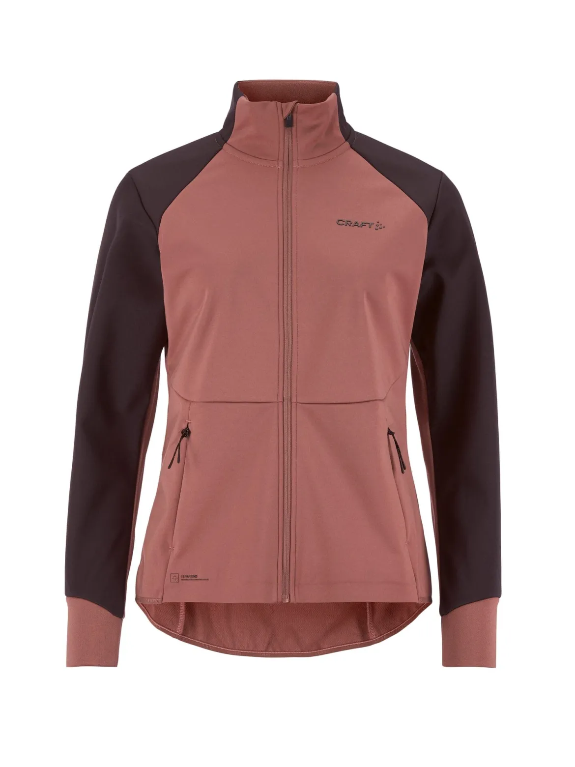 Women's Core XC Training Jacket - Rose Brown/DK Plum