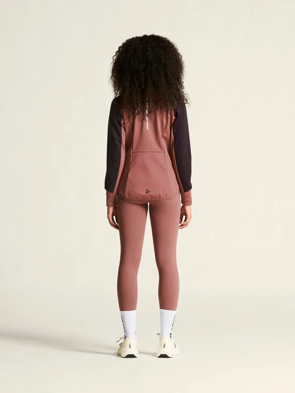 Women's Core XC Training Jacket - Rose Brown/DK Plum