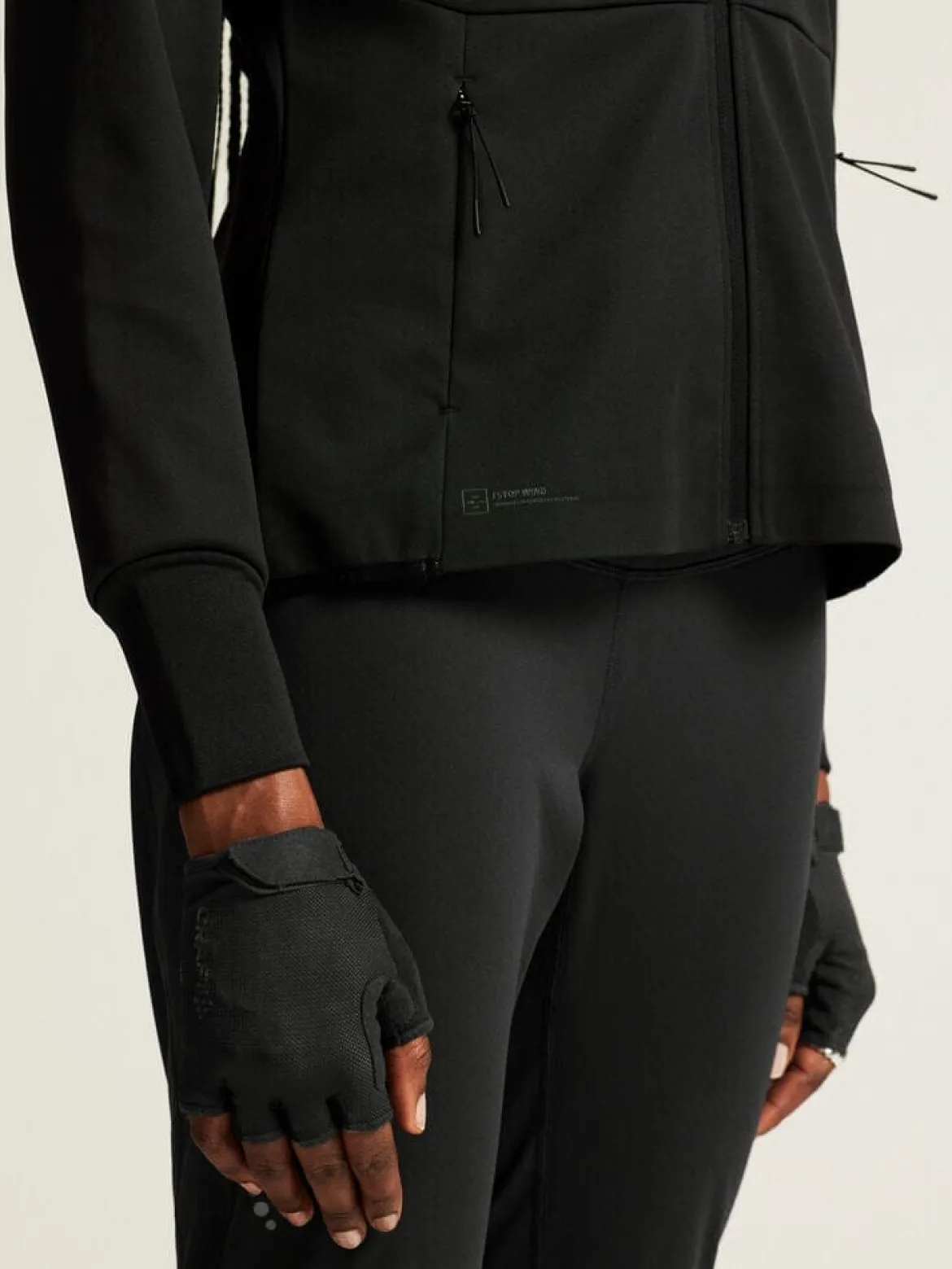 Women's Core XC Training Jacket - Black