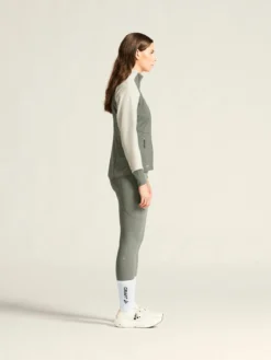 Women's Core XC Training Jacket - Leaf/Tofu