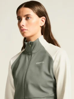 Women's Core XC Training Jacket - Leaf/Tofu