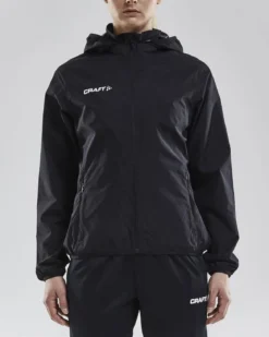 Women's Craft Jacket Rain - BLACK