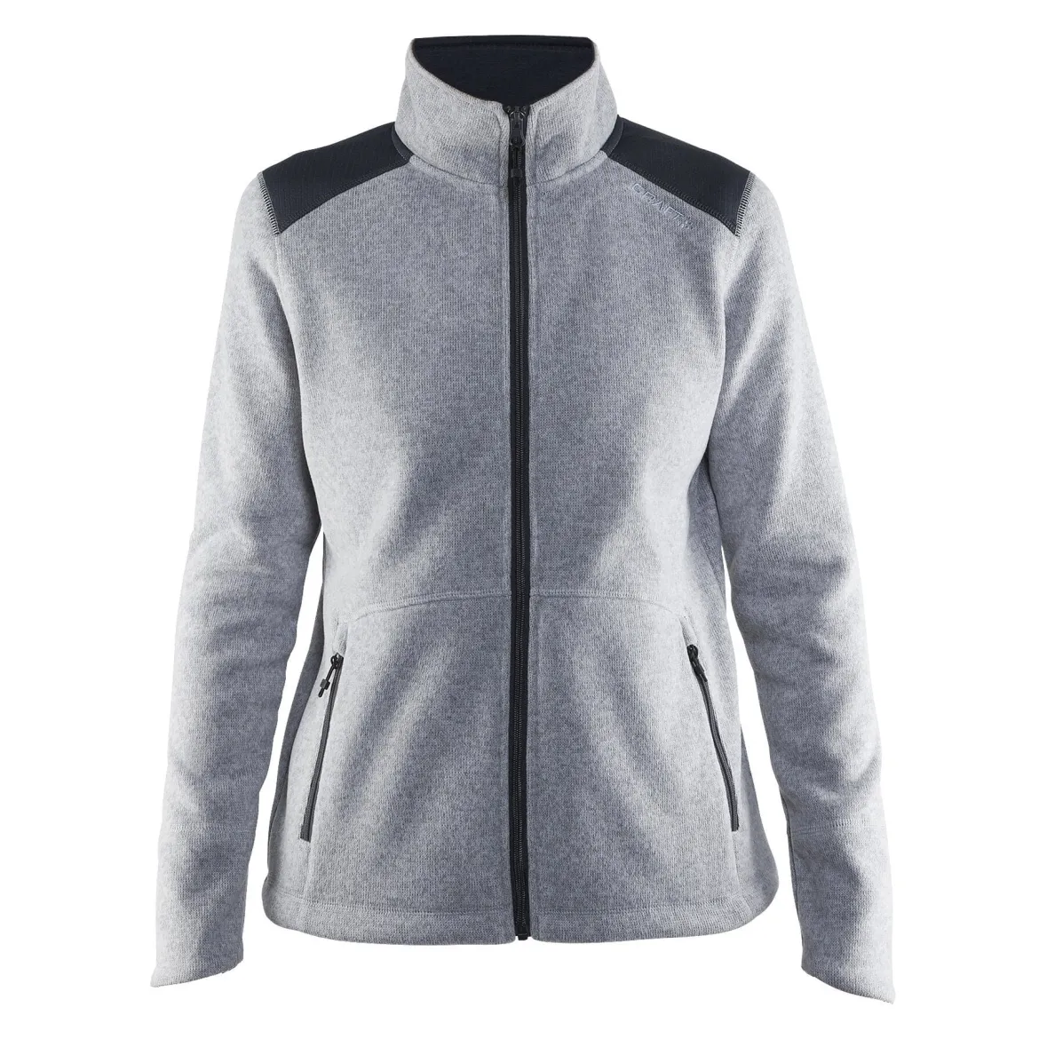 Women's Craft Noble Zip Fleece Jacket - GREY