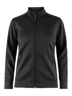 Women's Craft Noble Zip Jacket - BLACK