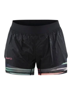 Women's CTM Distance 2In1 Running Shorts - MULTI-ROXO