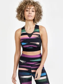 Women's CTM Distance Running Sport Top - MULTI-ROXO