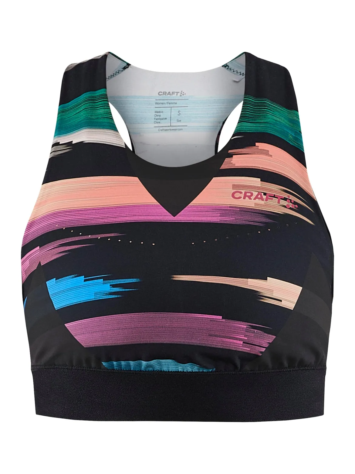 Women's CTM Distance Running Sport Top - MULTI-ROXO