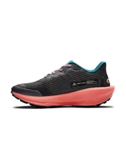 Women's CTM Ultra Trail Running Shoes - Granite/Coral