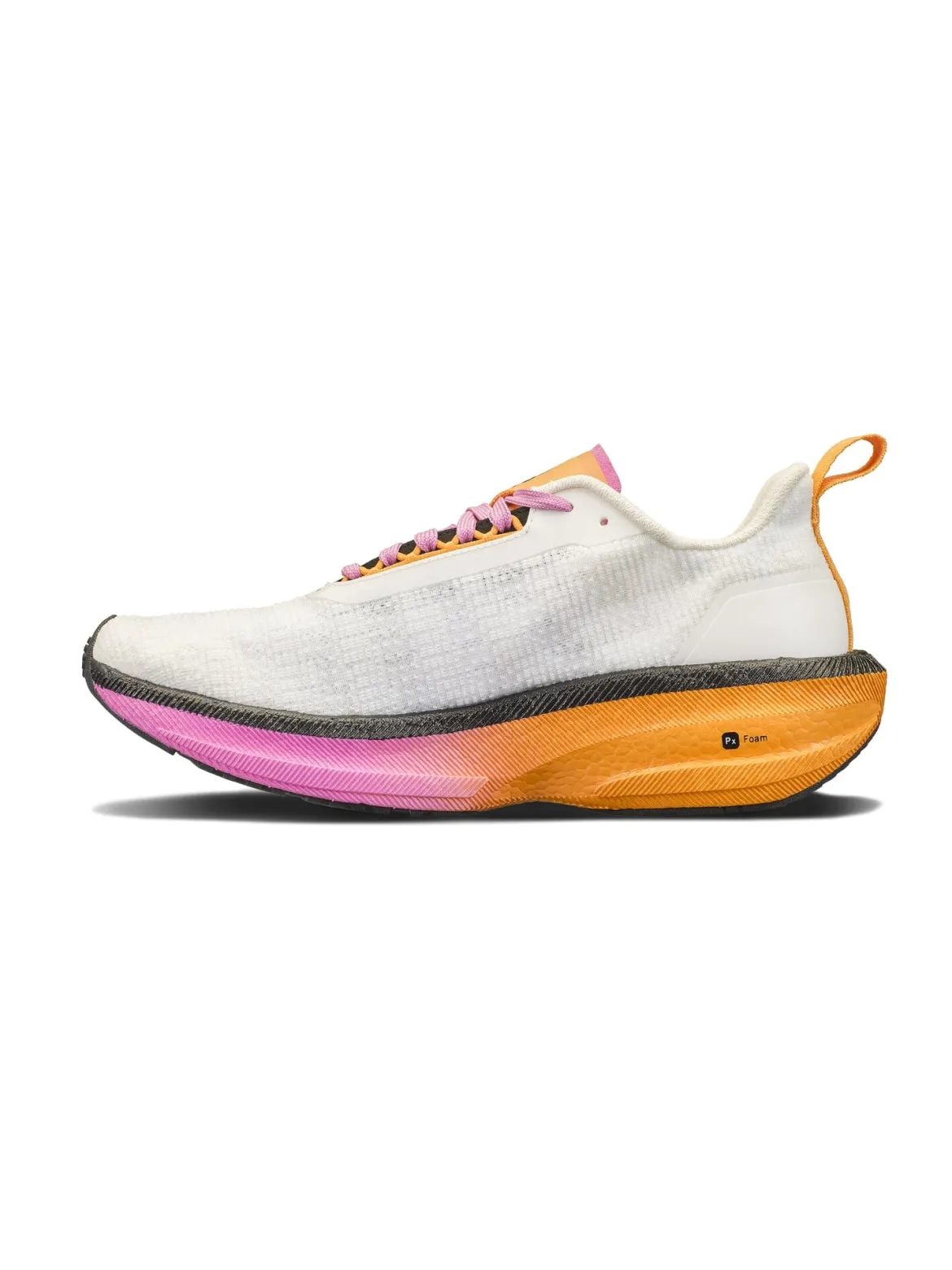 Women's Endurance 2 Running Shoe - Ash White/ Fuchsiaa