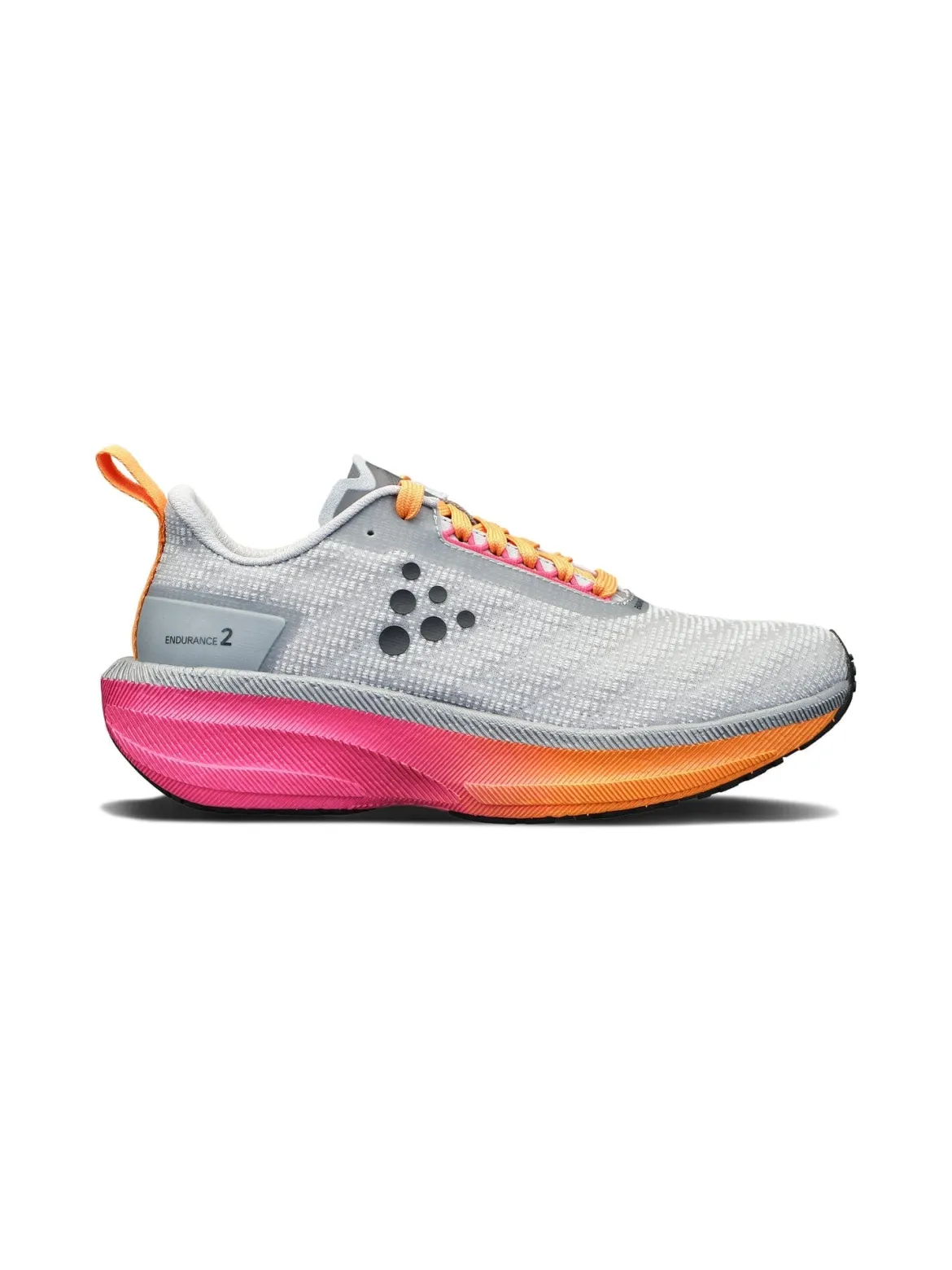 Women's Endurance 2 Running Shoe - Platinum/Sour