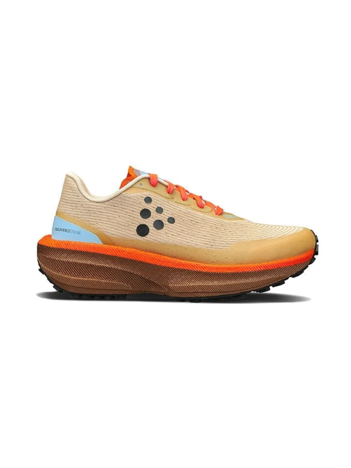 Women's Endurance Trail Running Shoe - Ecru/Roots