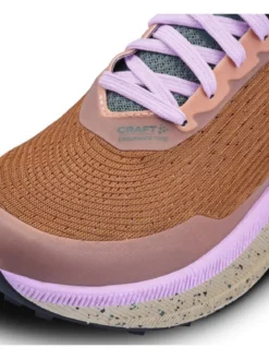Women's Endurance Trail Running Shoe - Mud/Whiz
