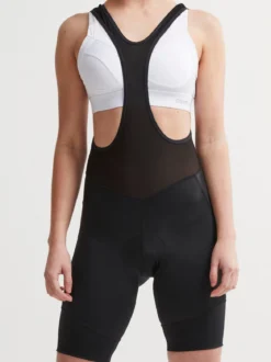 Women's Essence Cycling Bib Shorts - Black