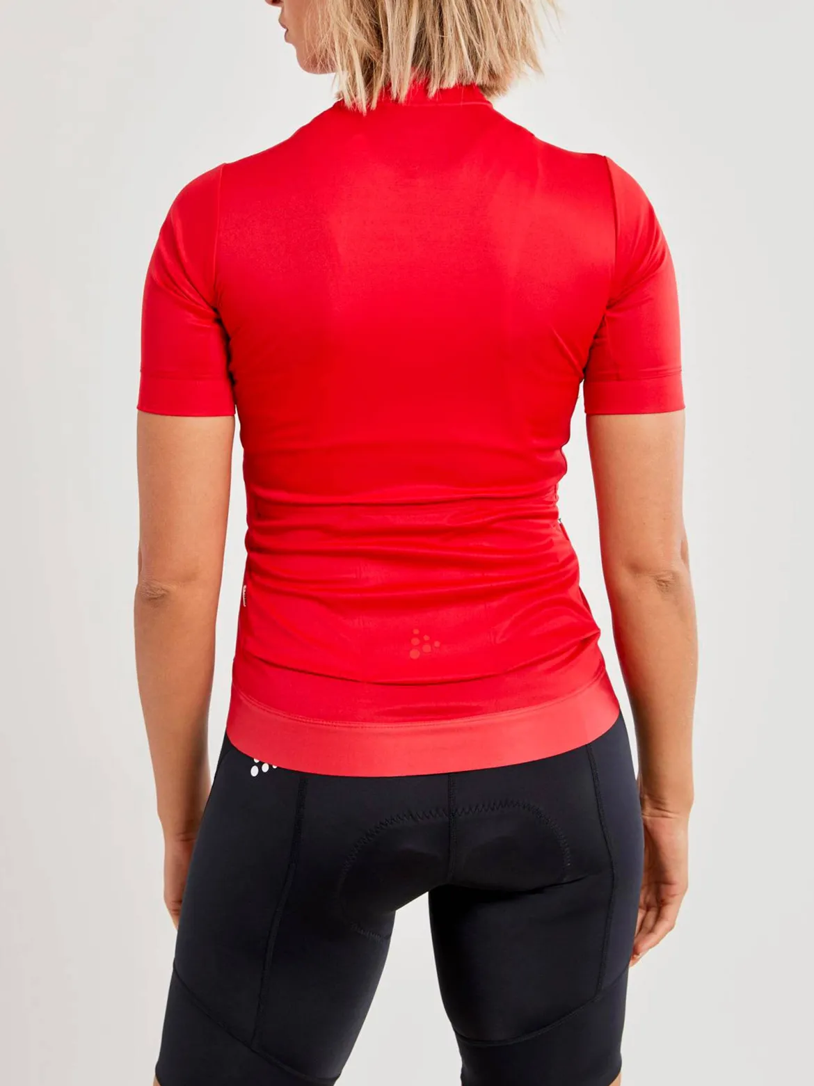 Women's Essence Cycling Jersey - Bright Red