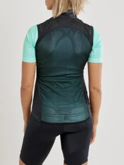 Women's Essence Light Wind Cycling Vest - Black