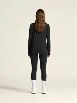 Women's Flow HZ LS - Black Melange