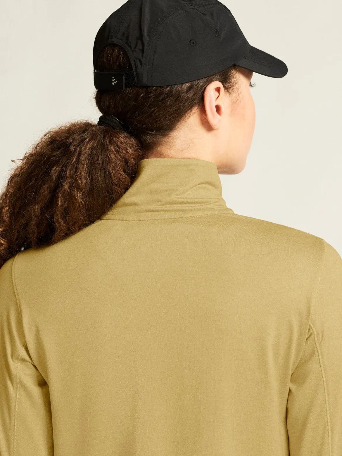 Women's Flow HZ LS - KHAKI MELANGE