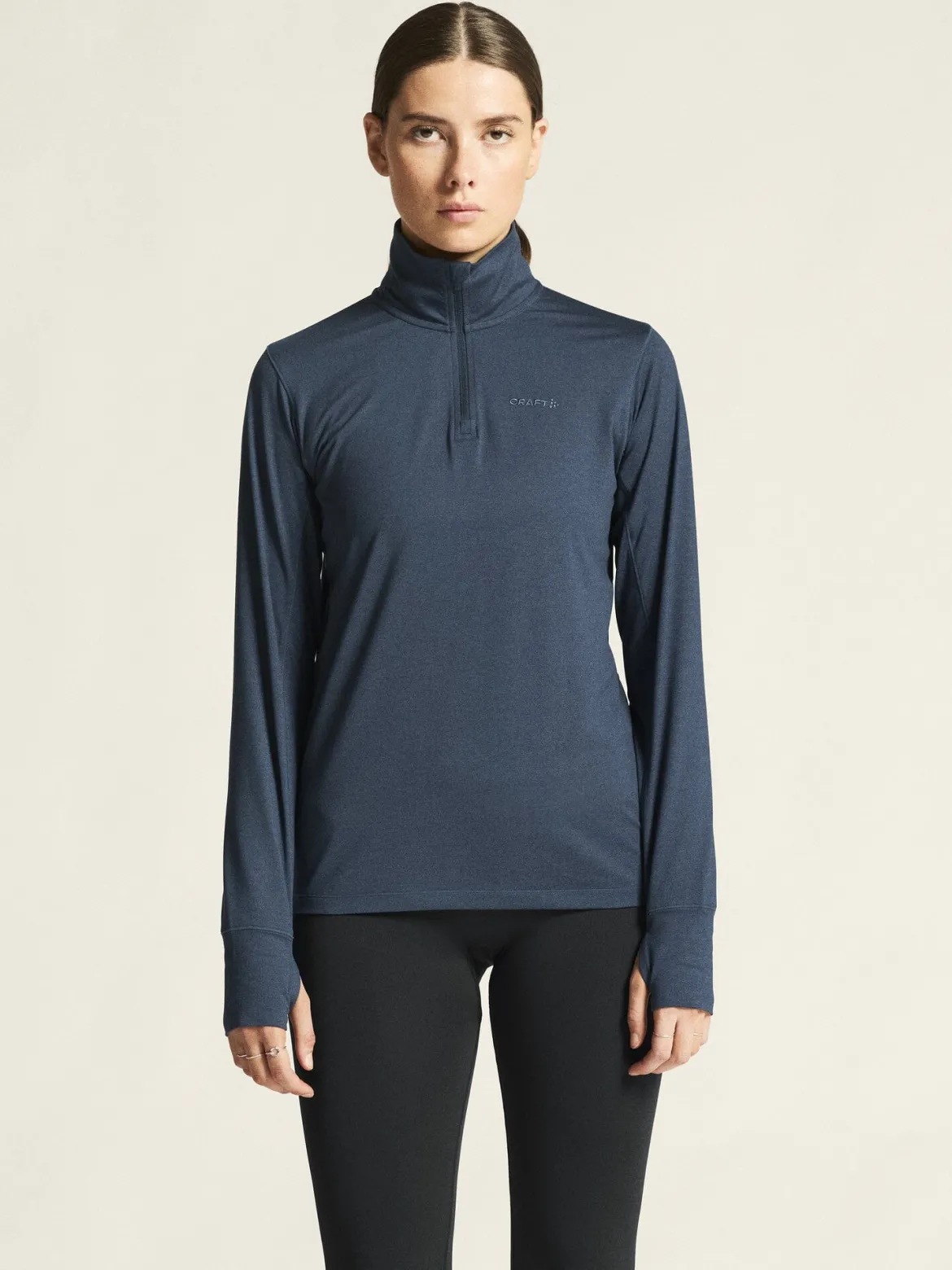 Women's Flow HZ LS - NORTH/MELANGE