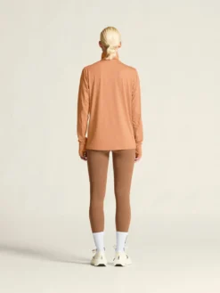 Women's Flow HZ LS - SYRUP/MELANGE