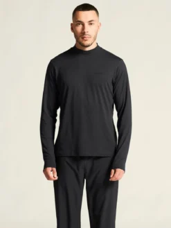 Women's Flow Mn Longsleeve - Black Melange