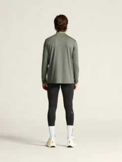 Women's Flow Mn Longsleeve - LEAF/MELANGE