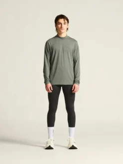Women's Flow Mn Longsleeve - LEAF/MELANGE