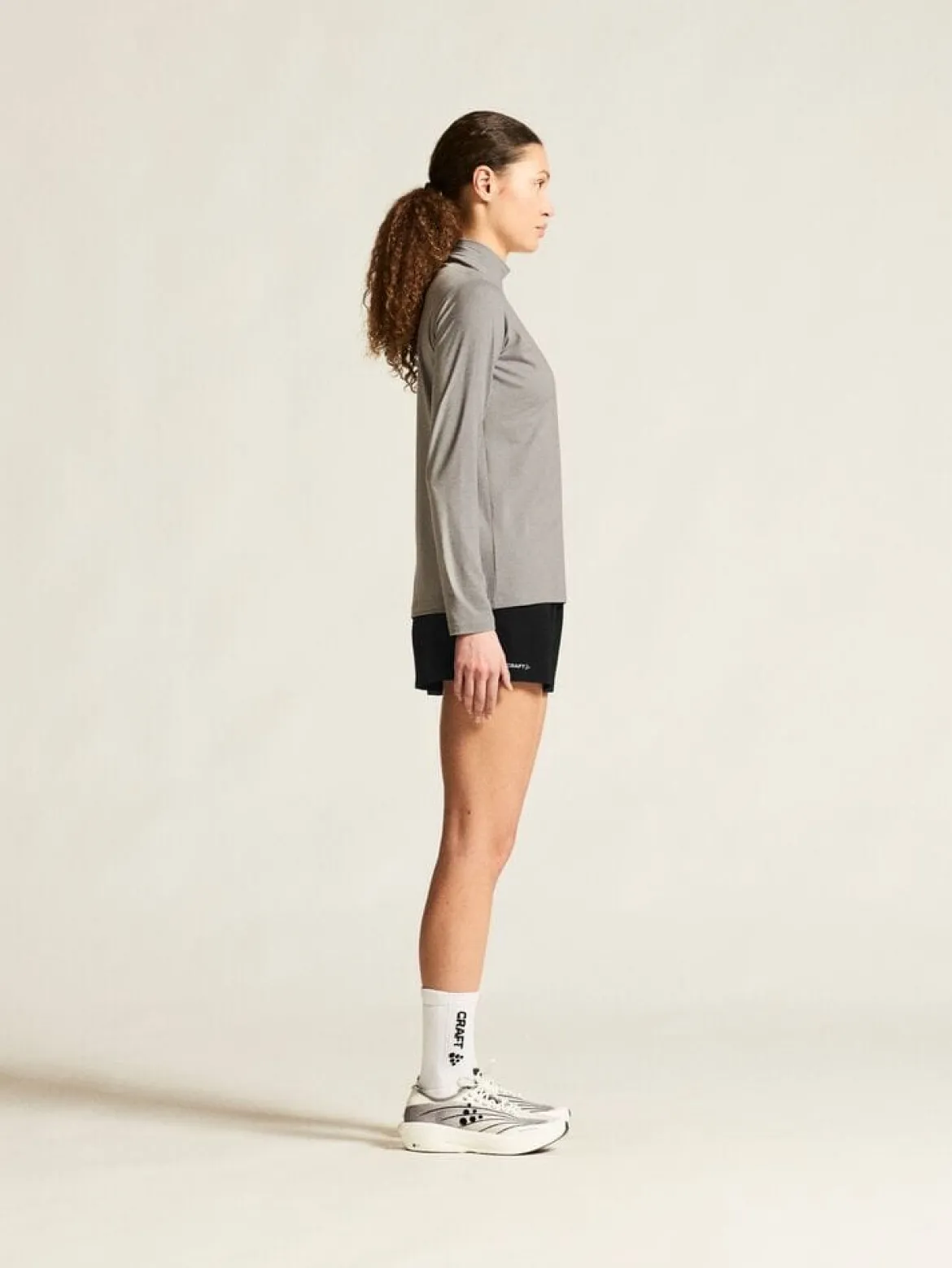 Women's Flow Ms Longsleeve - Grey Melange