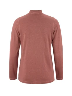 Women's Flow Ms Longsleeve - ROSE BROWN/MELANGE